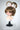Doll wig [Style: A02] Gloss Chocolat Brown B001