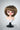 Doll wig [Style: A19] Gloss Chocolat Brown B011