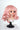 Peluca de muñeca [Estilo: B31] Rosa brillante B037