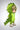 Disfraz de dinosaurio de muñeca verde